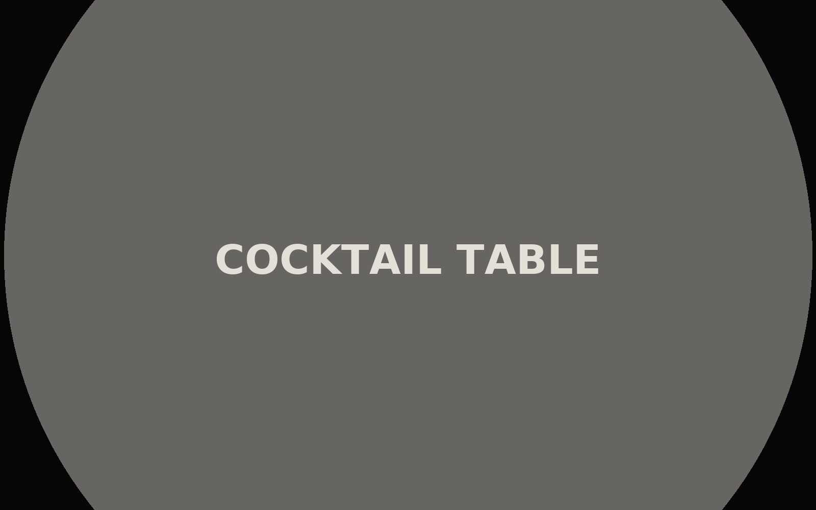 Cocktail Table (30" round)